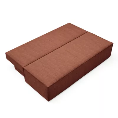 Třímístná pohovka úložným prostorem WINDSOR - měděná