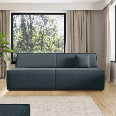 Třímístná pohovka úložným prostorem WINDSOR - modrošedá