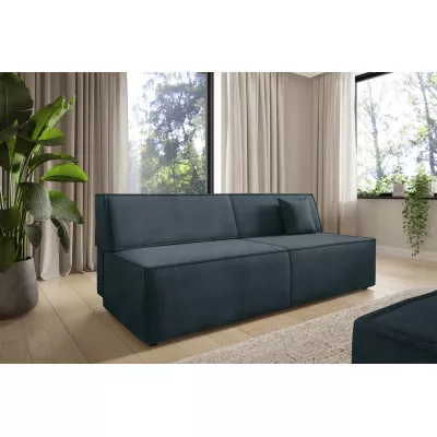 Třímístná pohovka úložným prostorem WINDSOR - modrošedá