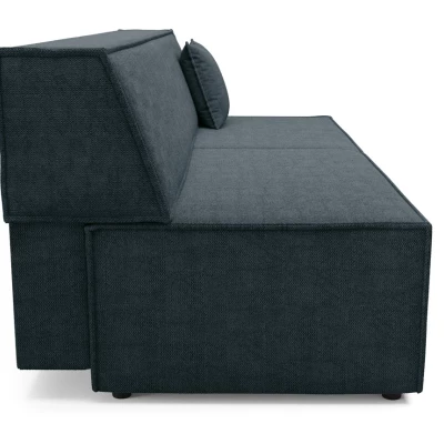 Třímístná pohovka úložným prostorem WINDSOR - modrošedá