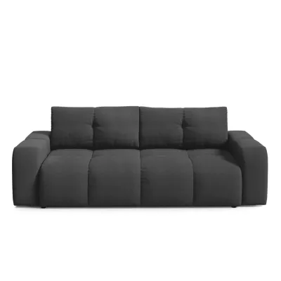 Rozkládací dvoumístná pohovka TRURO - grafitová