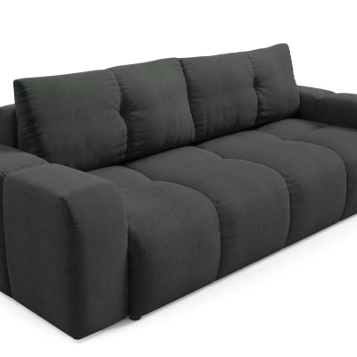 Rozkládací dvoumístná pohovka TRURO - grafitová