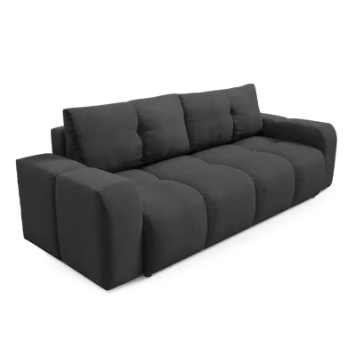 Rozkládací dvoumístná pohovka TRURO - grafitová