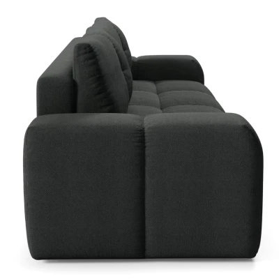 Rozkládací dvoumístná pohovka TRURO - grafitová