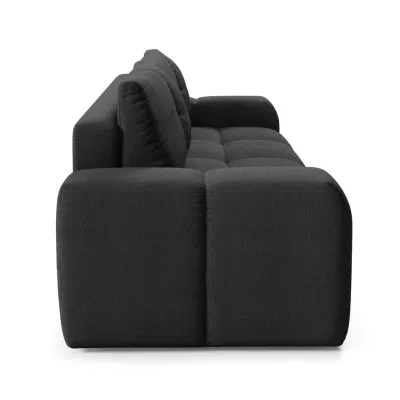 Rozkládací dvoumístná pohovka TRURO - grafitová