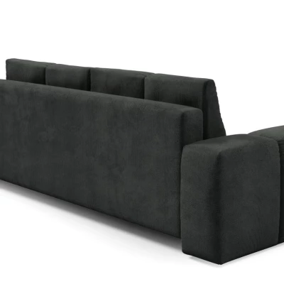 Rozkládací dvoumístná pohovka TRURO - grafitová