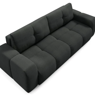 Rozkládací dvoumístná pohovka TRURO - grafitová