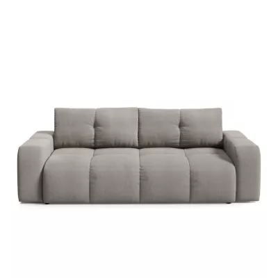 Rozkládací dvoumístná pohovka TRURO - šedá 2