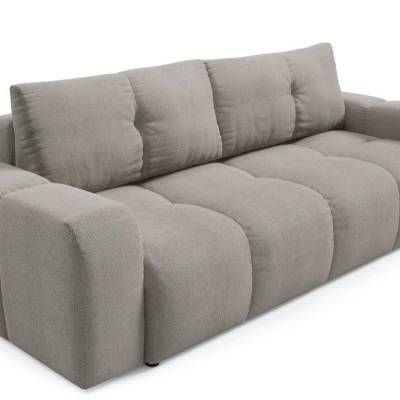 Rozkládací dvoumístná pohovka TRURO - šedá 2