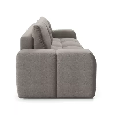 Rozkládací dvoumístná pohovka TRURO - šedá 2