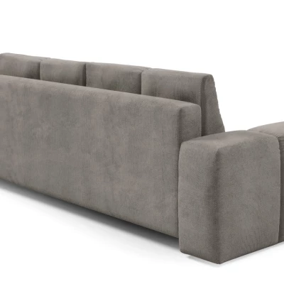 Rozkládací dvoumístná pohovka TRURO - šedá 2