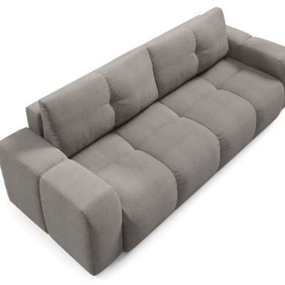 Rozkládací dvoumístná pohovka TRURO - šedá 2