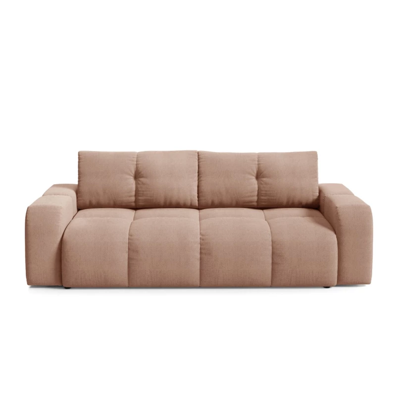 Rozkládací dvoumístná pohovka TRURO - meruňková