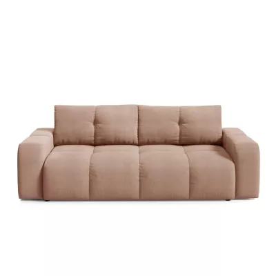 Rozkládací dvoumístná pohovka TRURO - meruňková