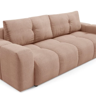 Rozkládací dvoumístná pohovka TRURO - meruňková