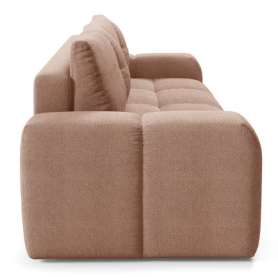 Rozkládací dvoumístná pohovka TRURO - meruňková