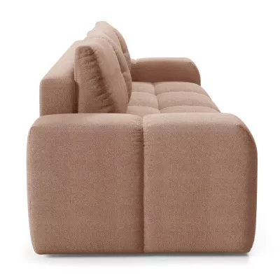 Rozkládací dvoumístná pohovka TRURO - meruňková