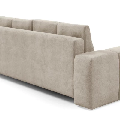 Rozkládací dvoumístná pohovka TRURO - světlá béžová 1