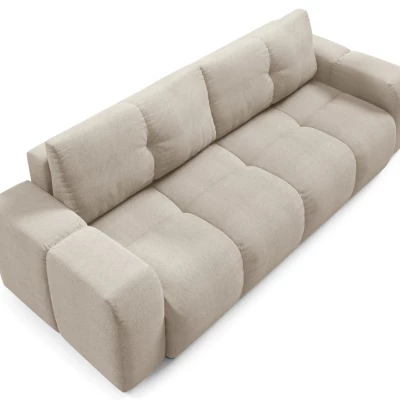 Rozkládací dvoumístná pohovka TRURO - světlá béžová 1