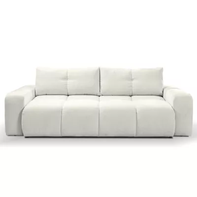 Rozkládací dvoumístná pohovka TRURO - světlá béžová 2