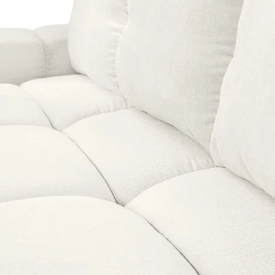 Rozkládací dvoumístná pohovka TRURO - světlá béžová 2