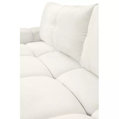 Rozkládací dvoumístná pohovka TRURO - světlá béžová 2