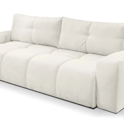 Rozkládací dvoumístná pohovka TRURO - světlá béžová 2