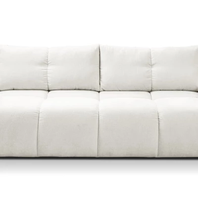 Rozkládací dvoumístná pohovka TRURO - krémová