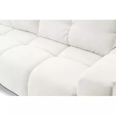 Rozkládací dvoumístná pohovka TRURO - krémová