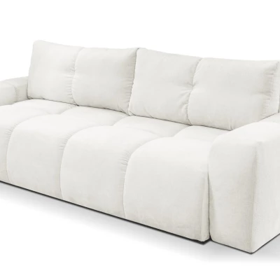 Rozkládací dvoumístná pohovka TRURO - krémová