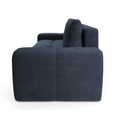 Rozkládací dvoumístná pohovka TRURO - modrá