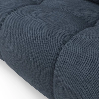 Rozkládací dvoumístná pohovka TRURO - modrá