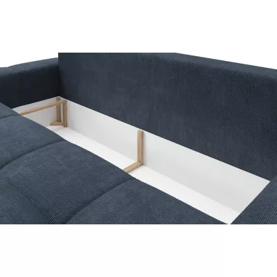 Rozkládací dvoumístná pohovka TRURO - modrá