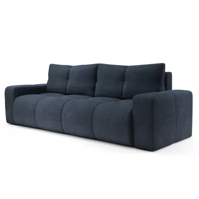 Rozkládací dvoumístná pohovka TRURO - modrá