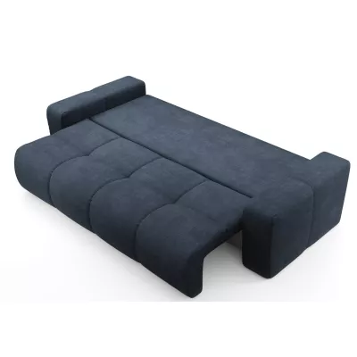 Rozkládací dvoumístná pohovka TRURO - modrá