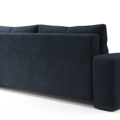 Rozkládací dvoumístná pohovka TRURO - modrá