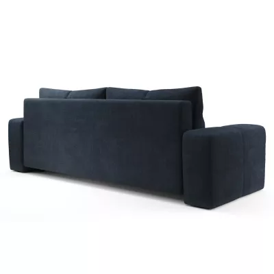 Rozkládací dvoumístná pohovka TRURO - modrá