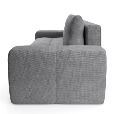 Rozkládací dvoumístná pohovka TRURO - šedá 1