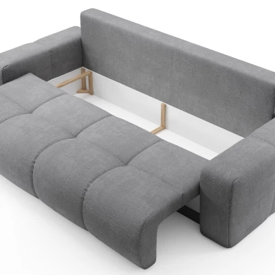 Rozkládací dvoumístná pohovka TRURO - šedá 1