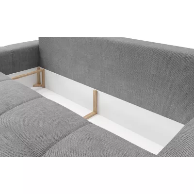 Rozkládací dvoumístná pohovka TRURO - šedá 1