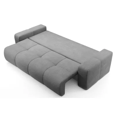 Rozkládací dvoumístná pohovka TRURO - šedá 1