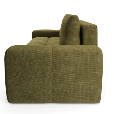 Rozkládací dvoumístná pohovka TRURO - olivová