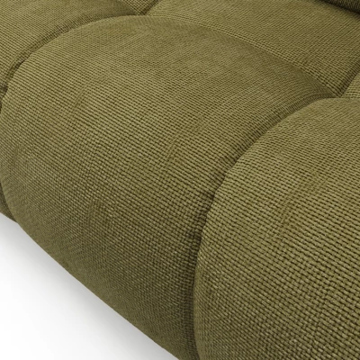 Rozkládací dvoumístná pohovka TRURO - olivová