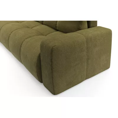 Rozkládací dvoumístná pohovka TRURO - olivová