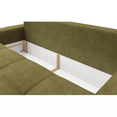 Rozkládací dvoumístná pohovka TRURO - olivová