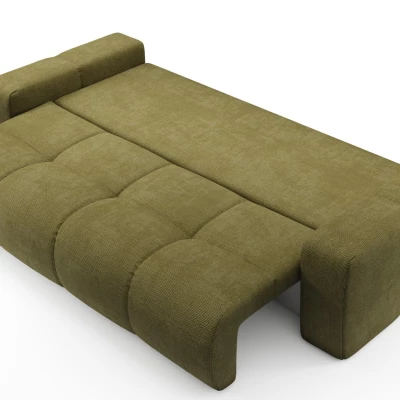 Rozkládací dvoumístná pohovka TRURO - olivová