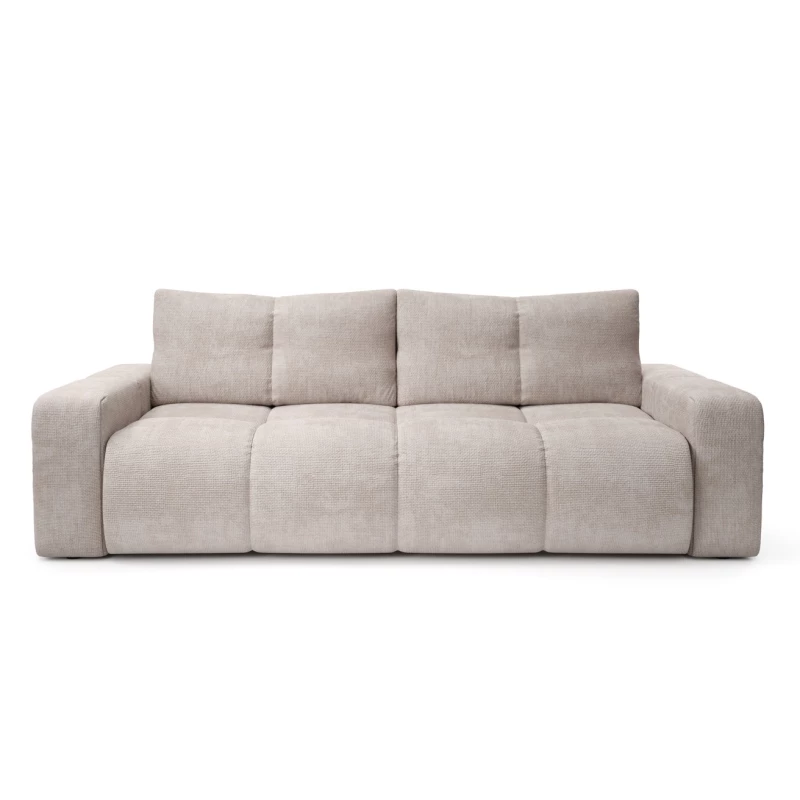 Rozkládací dvoumístná pohovka TRURO - latte