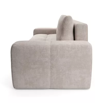 Rozkládací dvoumístná pohovka TRURO - latte