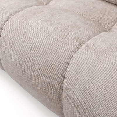 Rozkládací dvoumístná pohovka TRURO - latte