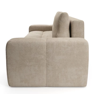 Rozkládací dvoumístná pohovka TRURO - béžová